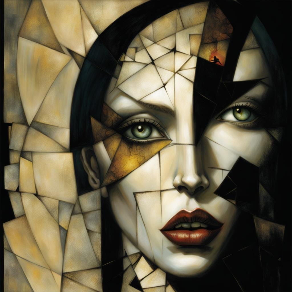 Shattered Woman: Graphic Novel Art