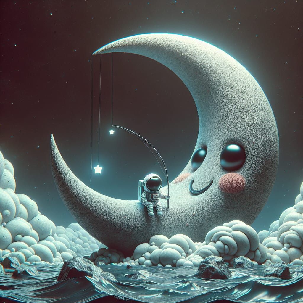 Astronaut on the Moon