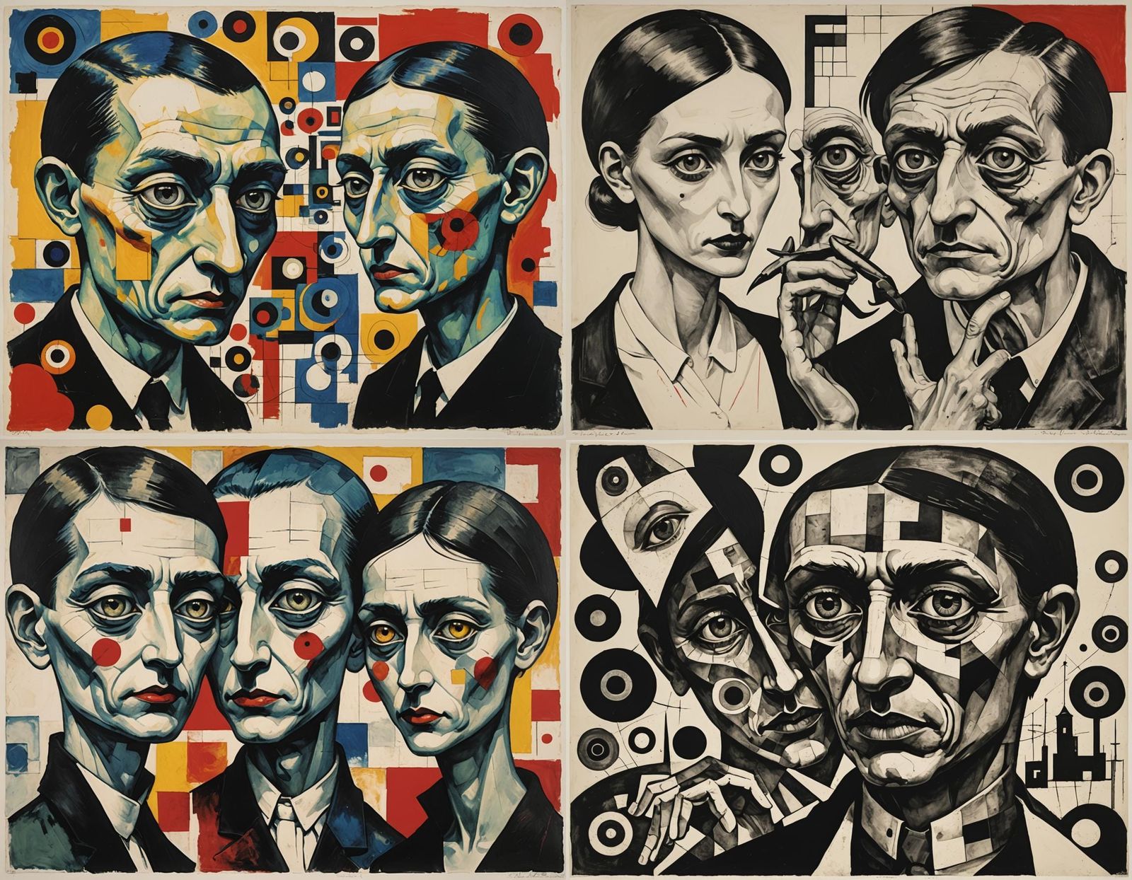 Pop Art Bauhaus Homunculus Figure