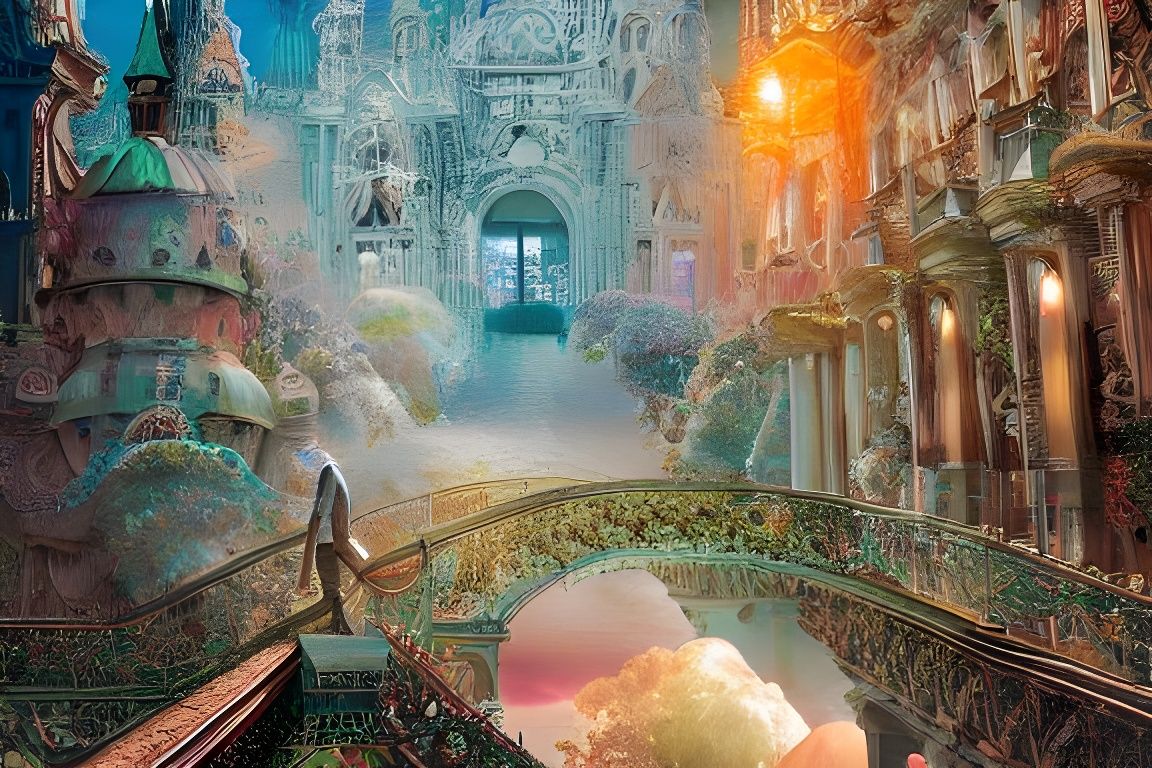 Destination Unknown: Hyperrealistic Animation in Ghibli Styl...