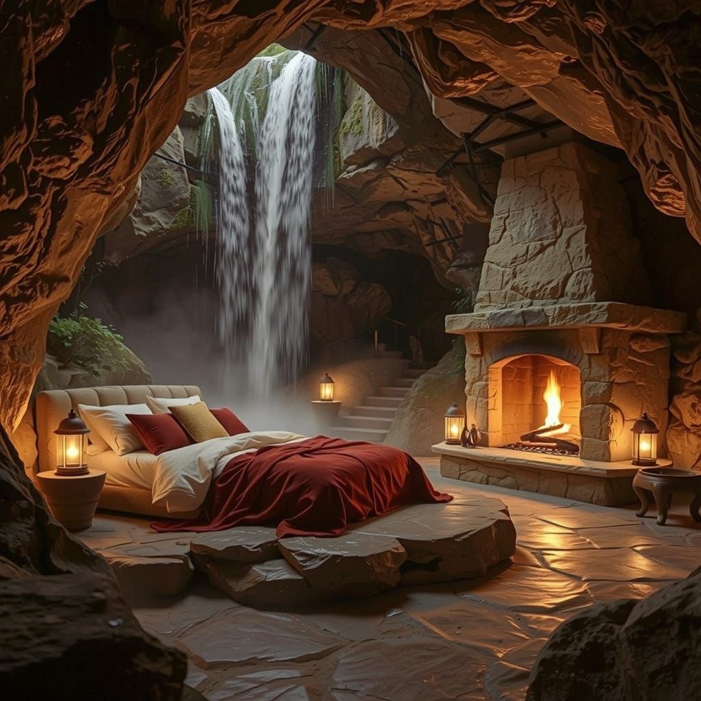 Tranquil cave escape