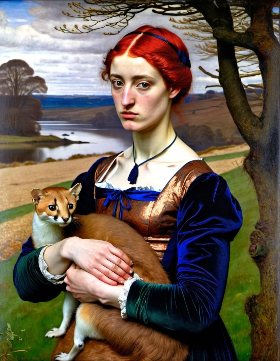 Lady with an Ermine
