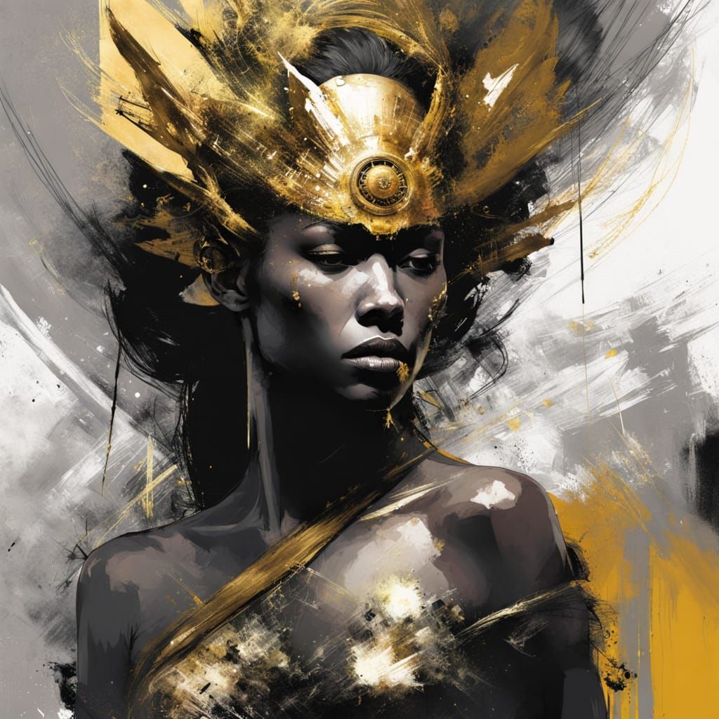 Majestic Visiting Spirit in a Gilded Grand Stadium Halo