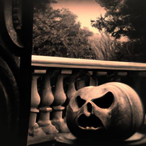 Dark Horror Scene Inspired by Doré and Rutkowski