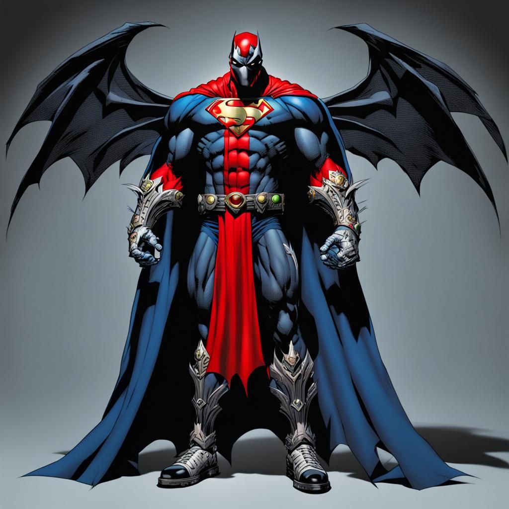 Superhero Fusion: Superman as Spawn