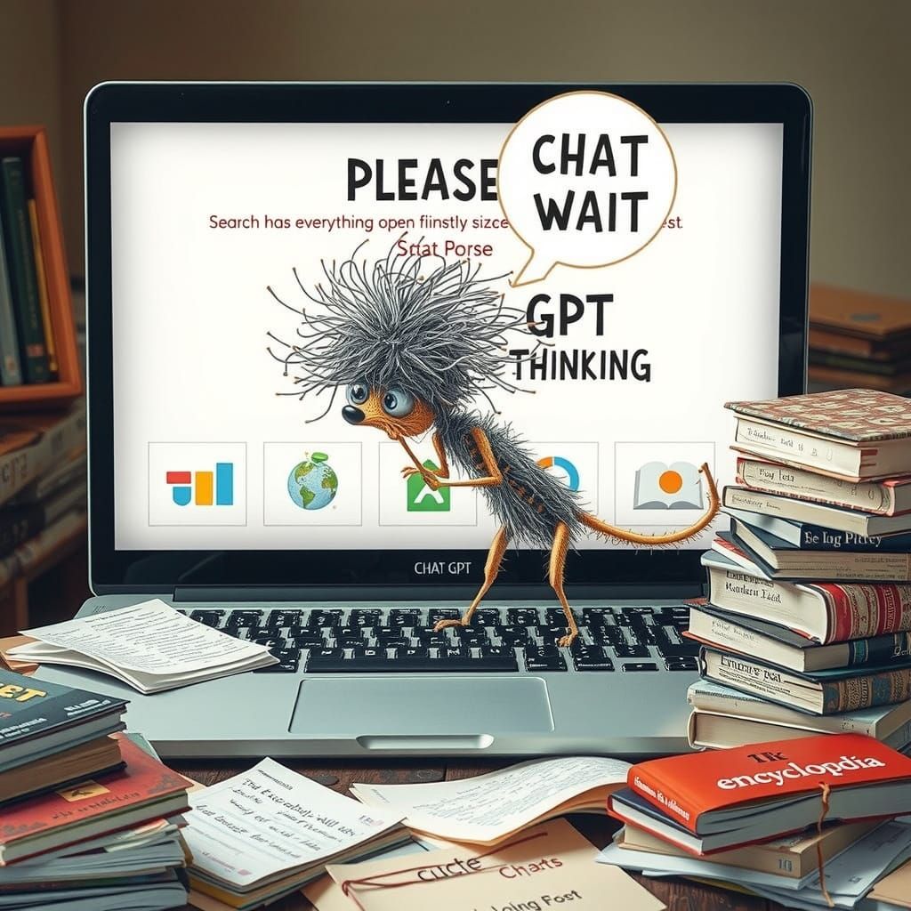 Frazzled Feline Tries to Order Chaos on Laptop Screen