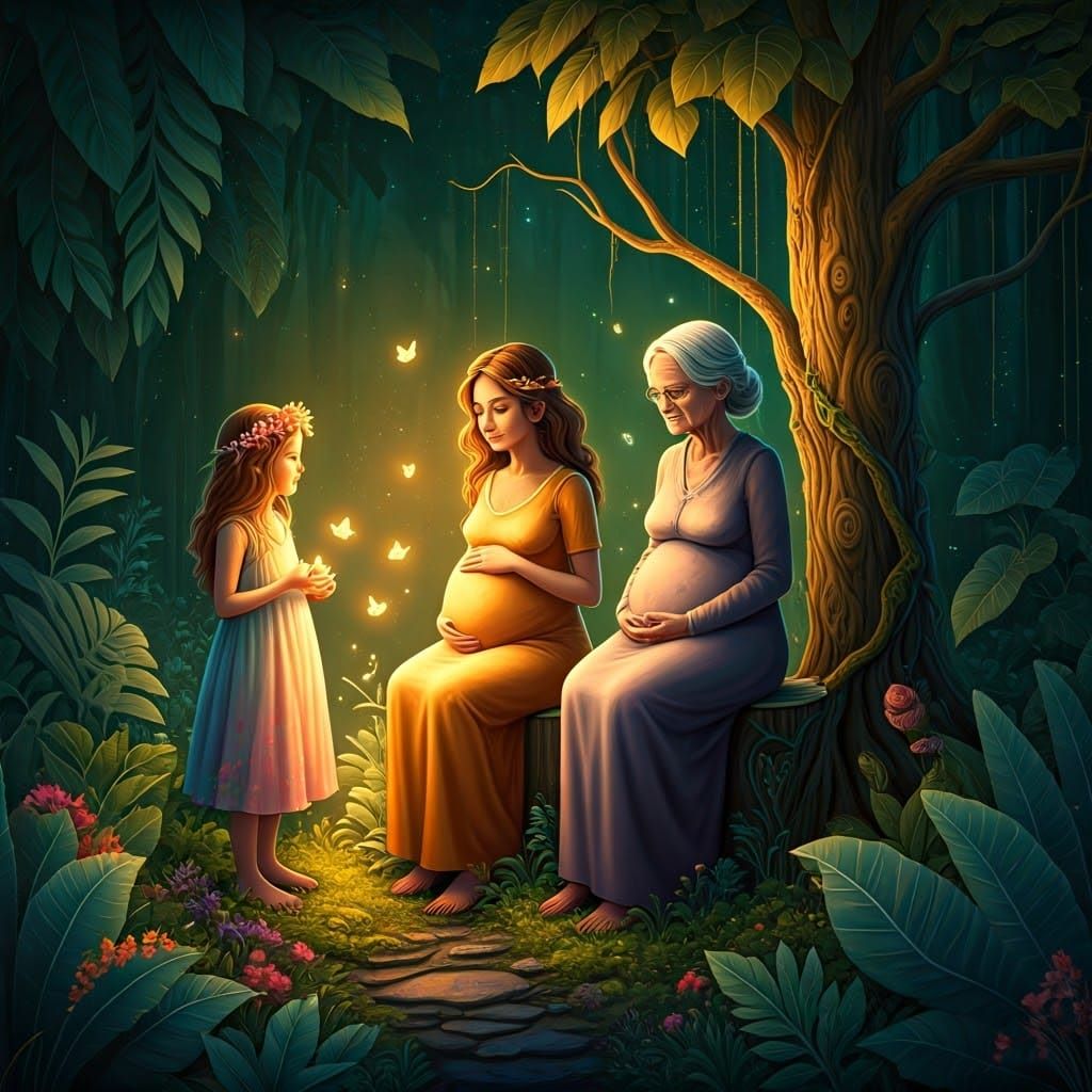 Lineage of Females: Mystical Stages of Life