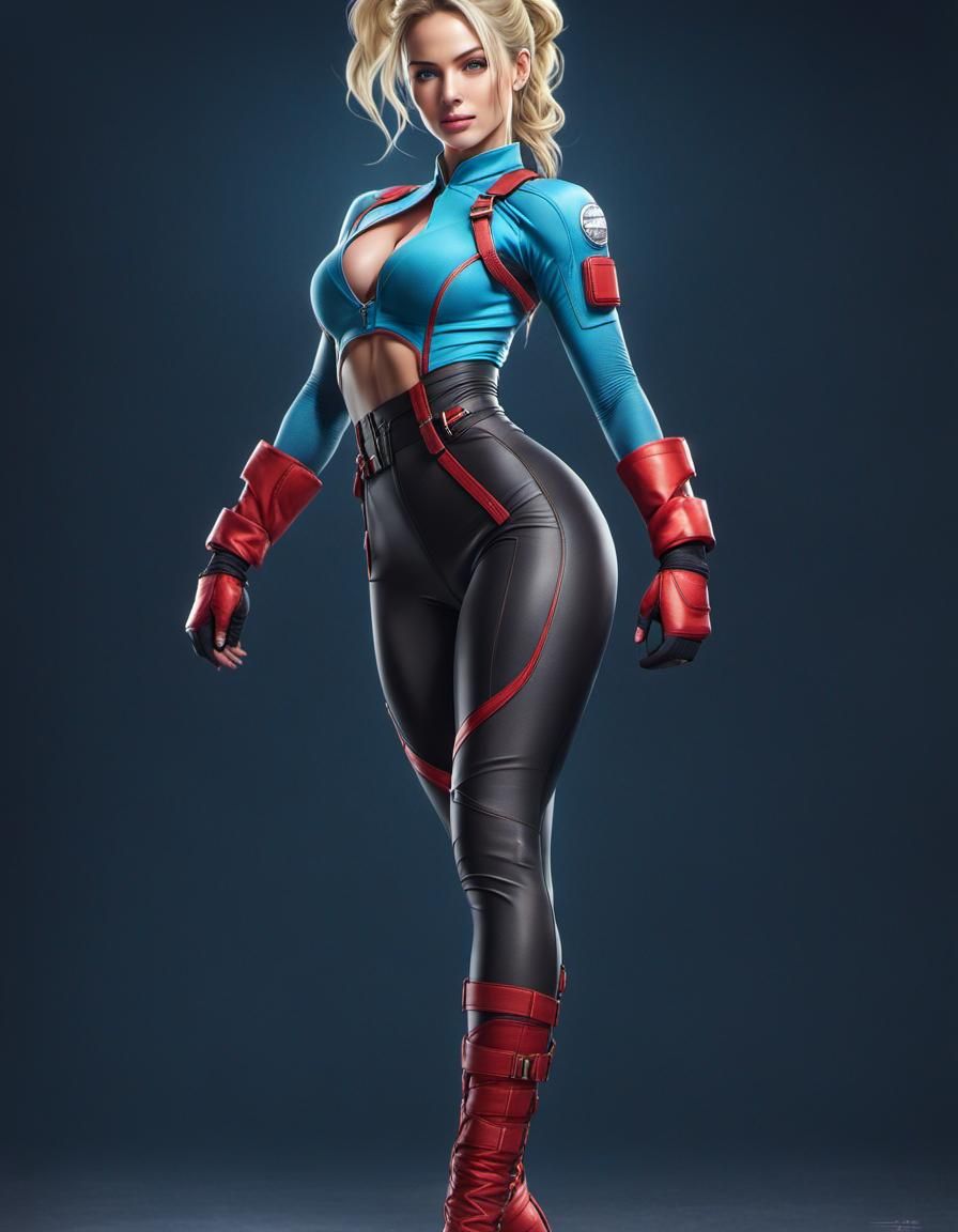 Cammy White, hiperrealistic, hiperdetailed