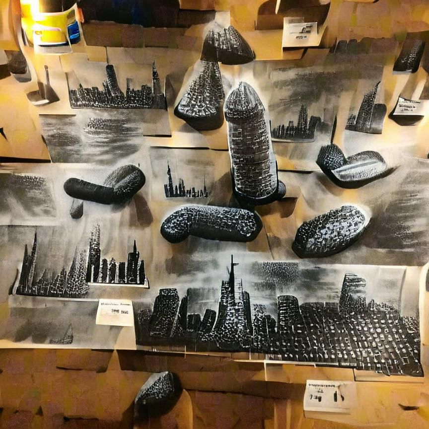 AI-Generated Cityscape