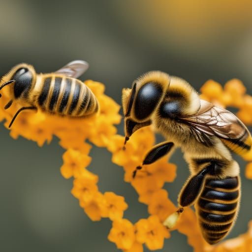 Bees in Natural Light: Professional Macro Photography