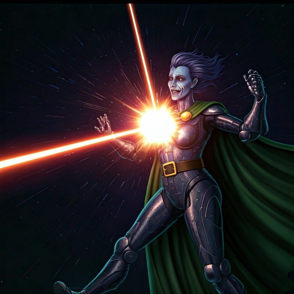 Cosmic Being vs. Doctor Doom in 99th Dimension