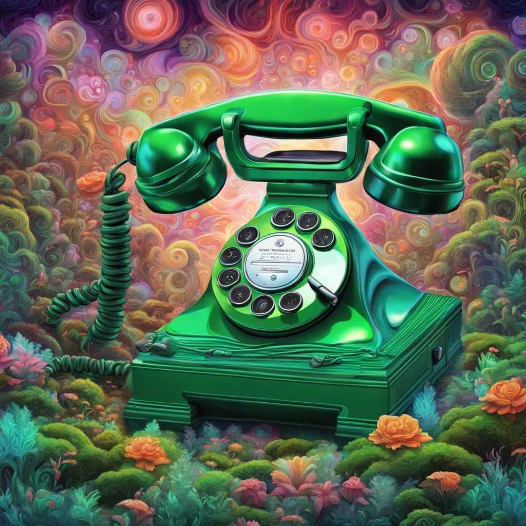 Cosmic Bliss in a Vibrant Ukulele Forest