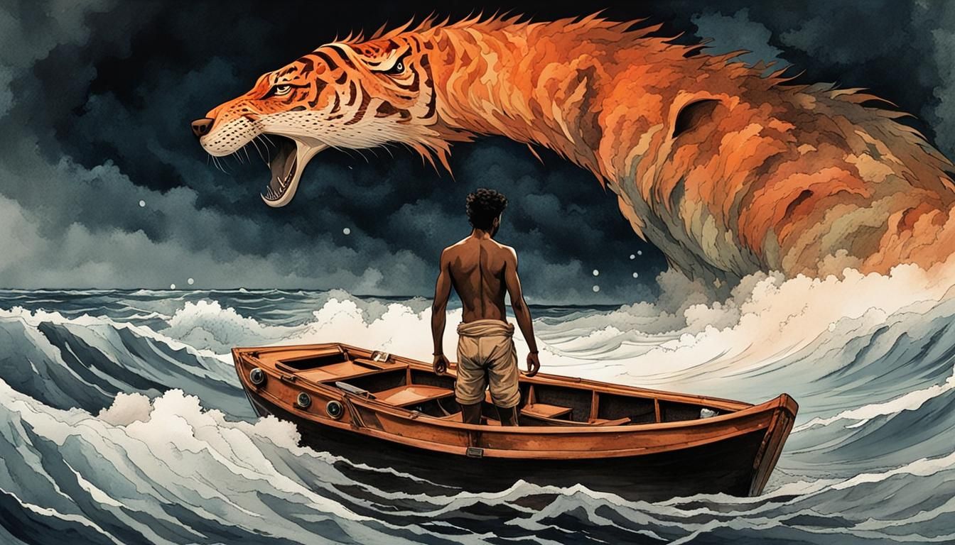 Richard Parker haunts Pi's dreams