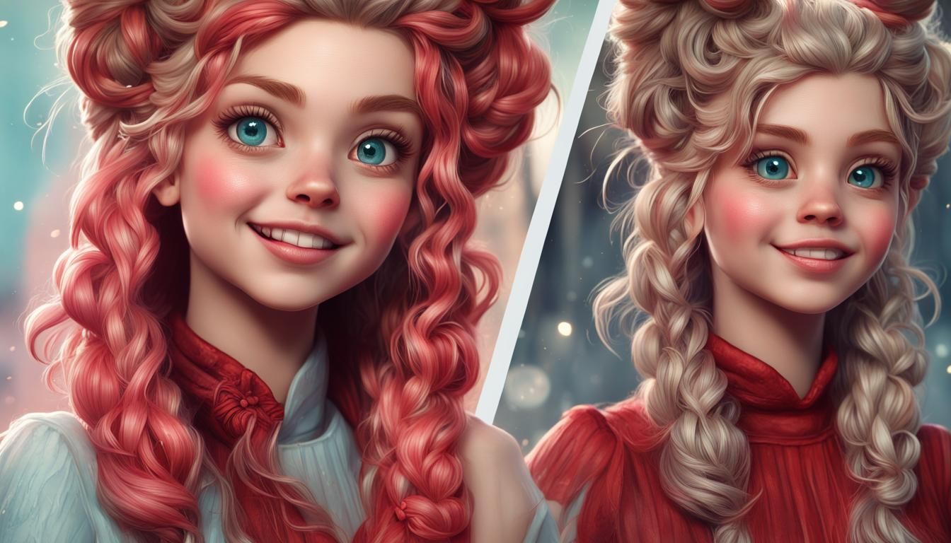 Whimsical Cindy Lou Who Hairstyle for Everyday Charm