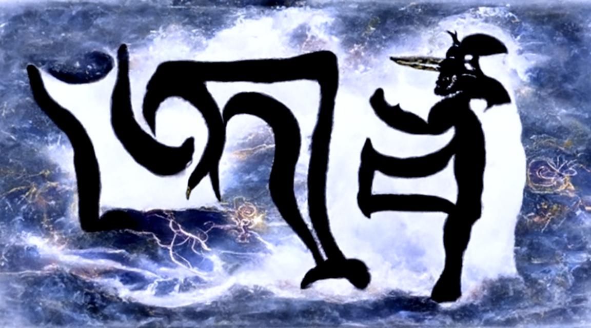 Majestic Depiction of Marduk, Lord of Lords