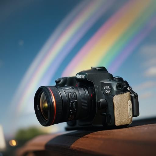 Rainbow Sky: Professional Photography with Bokeh