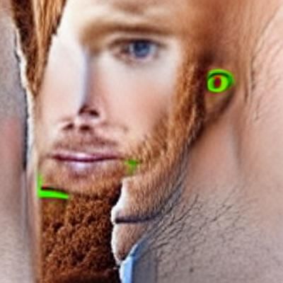 Portrait of a Ginger-Haired Man with Green Eyes