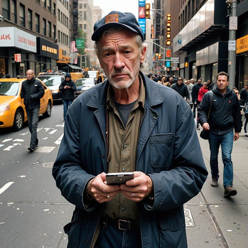 Homeless Ex-Shock Jock Streams Live in NYC Streets