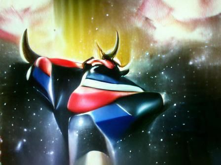 Grendizer Robot: AI-Generated Image