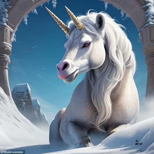 Surreal Unicorn Brings Transformation