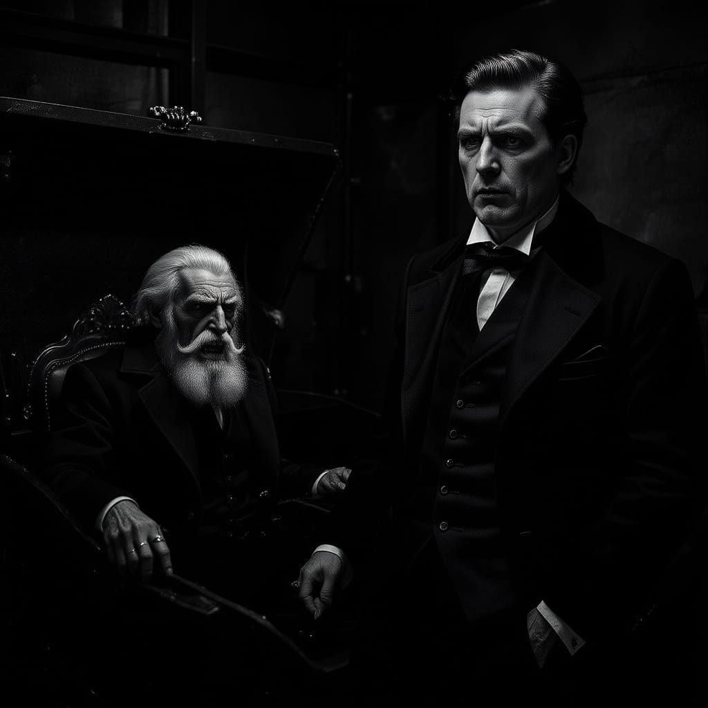 Vampire Emerges From Coffin to Terrify Sailor