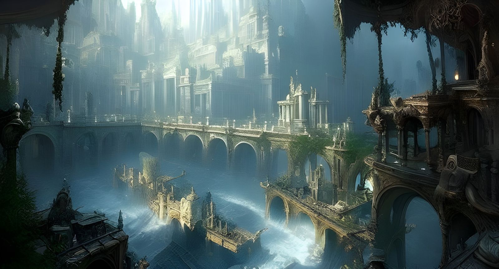 Cinematic Matte Painting with Ray Tracing