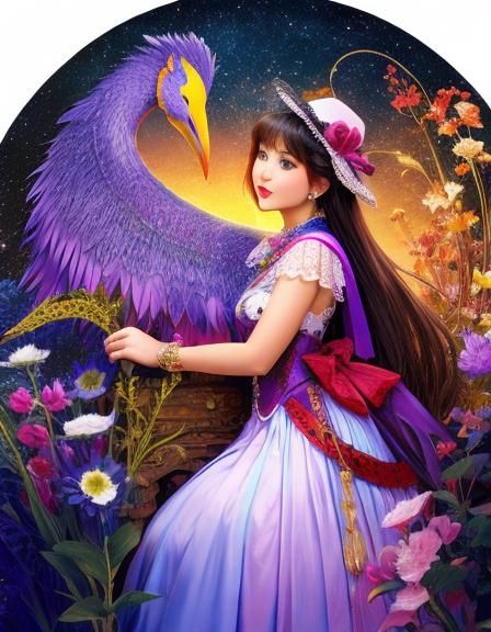 Fanciful Image Generated by AI