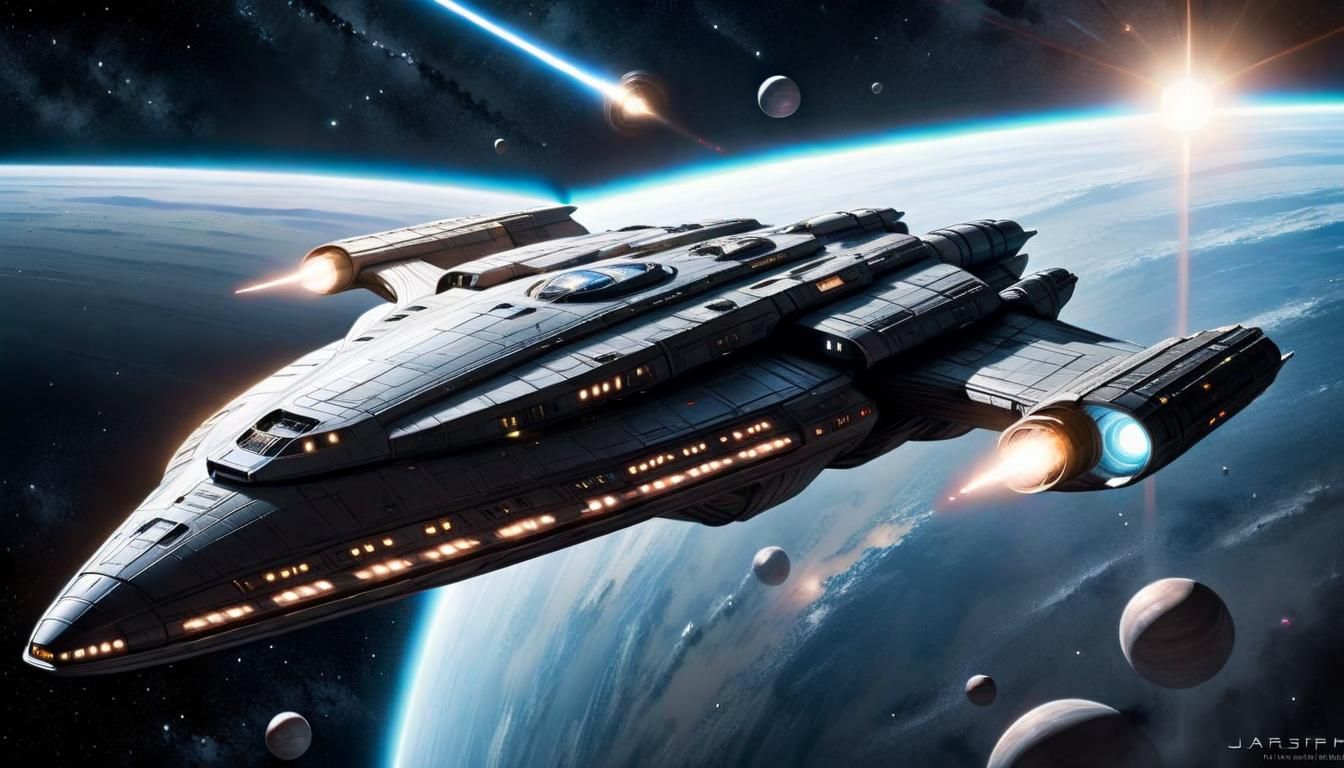 Interstellar Ark: The Long Shot Starship's Voyage