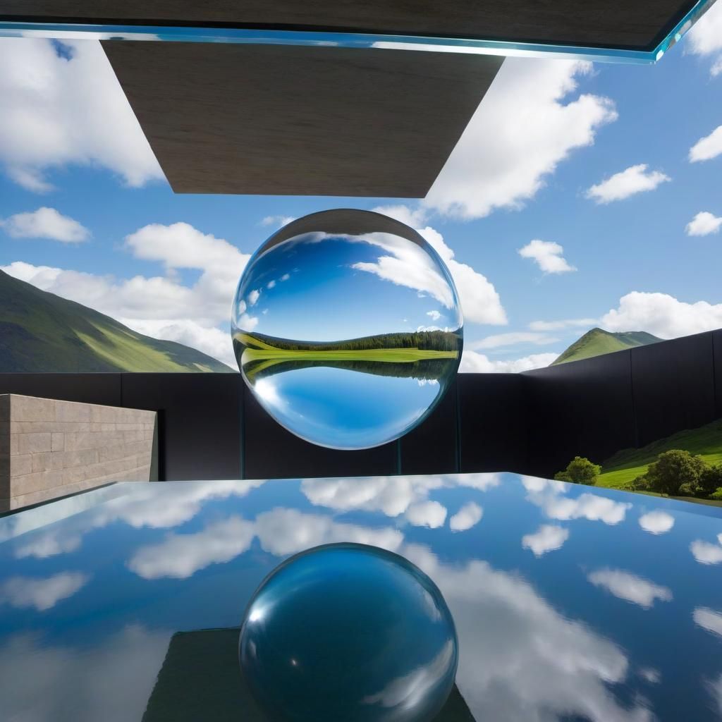 Infinite Glass Room: A Meditation on Self Reflection