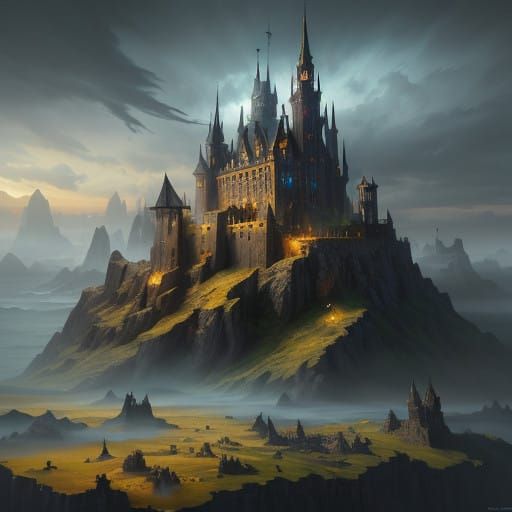 Dreamlike Mice in Vibrant Fantasy Worlds