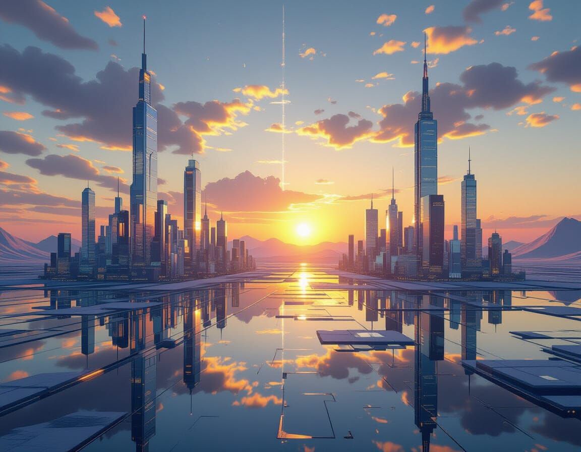 Setting Light From a Distant Sun & Glassgrown Alien Satellit...