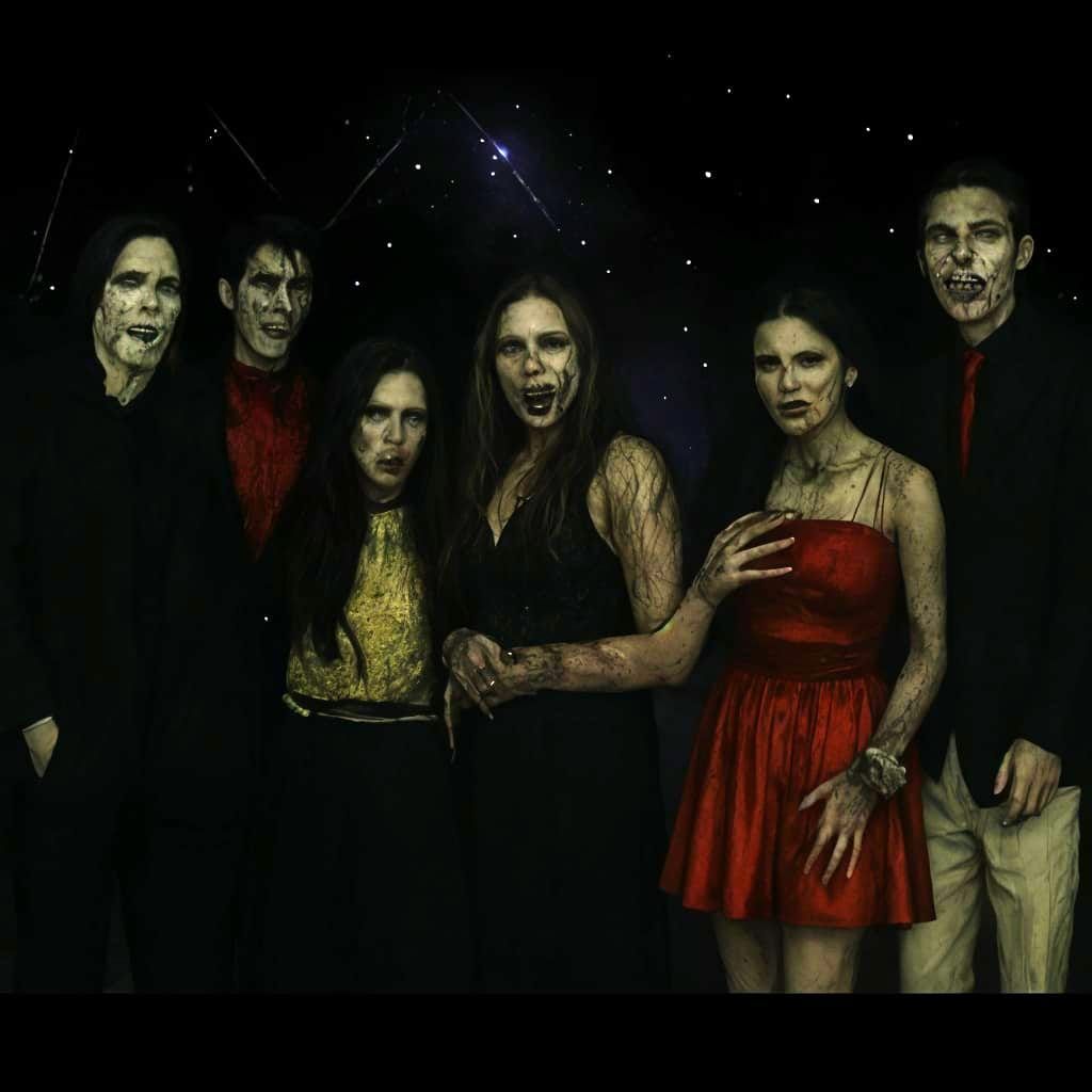 Zombie Prom Night Horror Scene