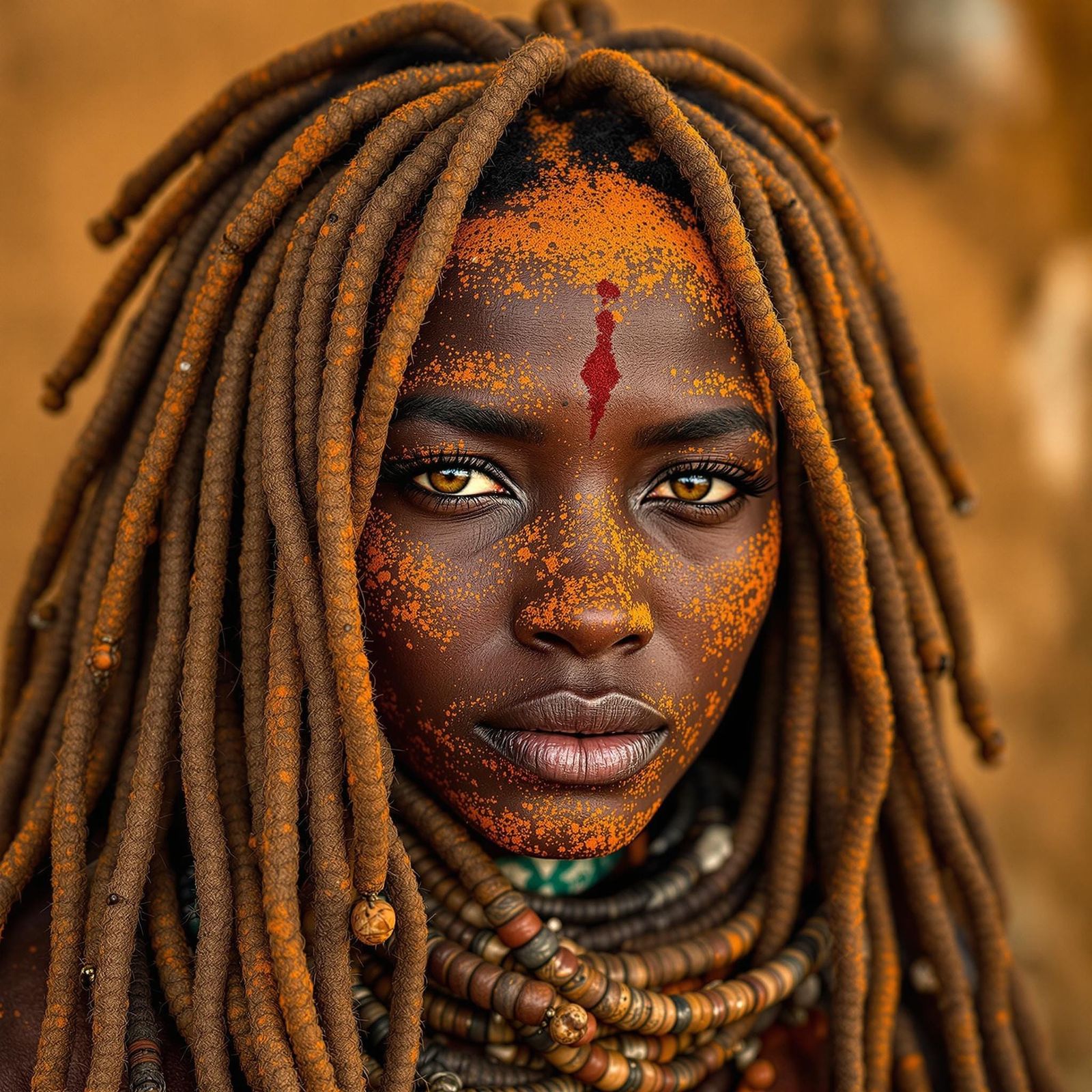 A Hamar Tribe Woman from Ethiopia in National Geographic Sty...
