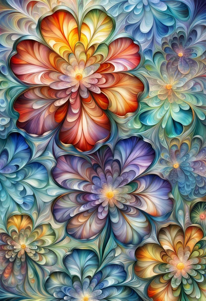 fantasy flowers 🌺