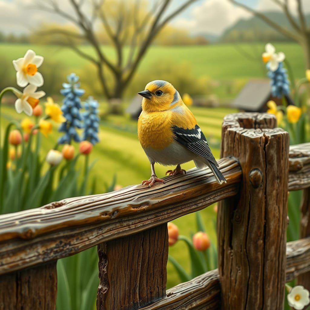 😀 This morning a beautiful bird is singing