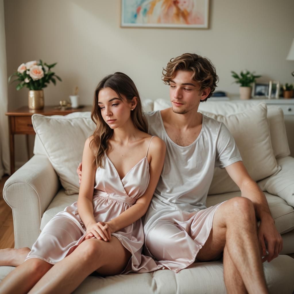 Boy in Nightgown: Romantic Portrait Photography
