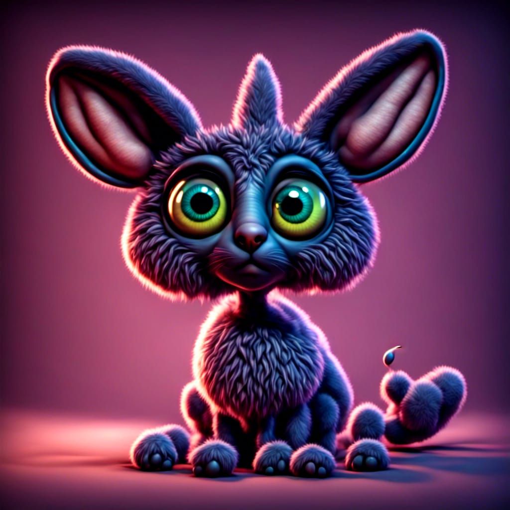 Elegant Black and White Cat Portrait