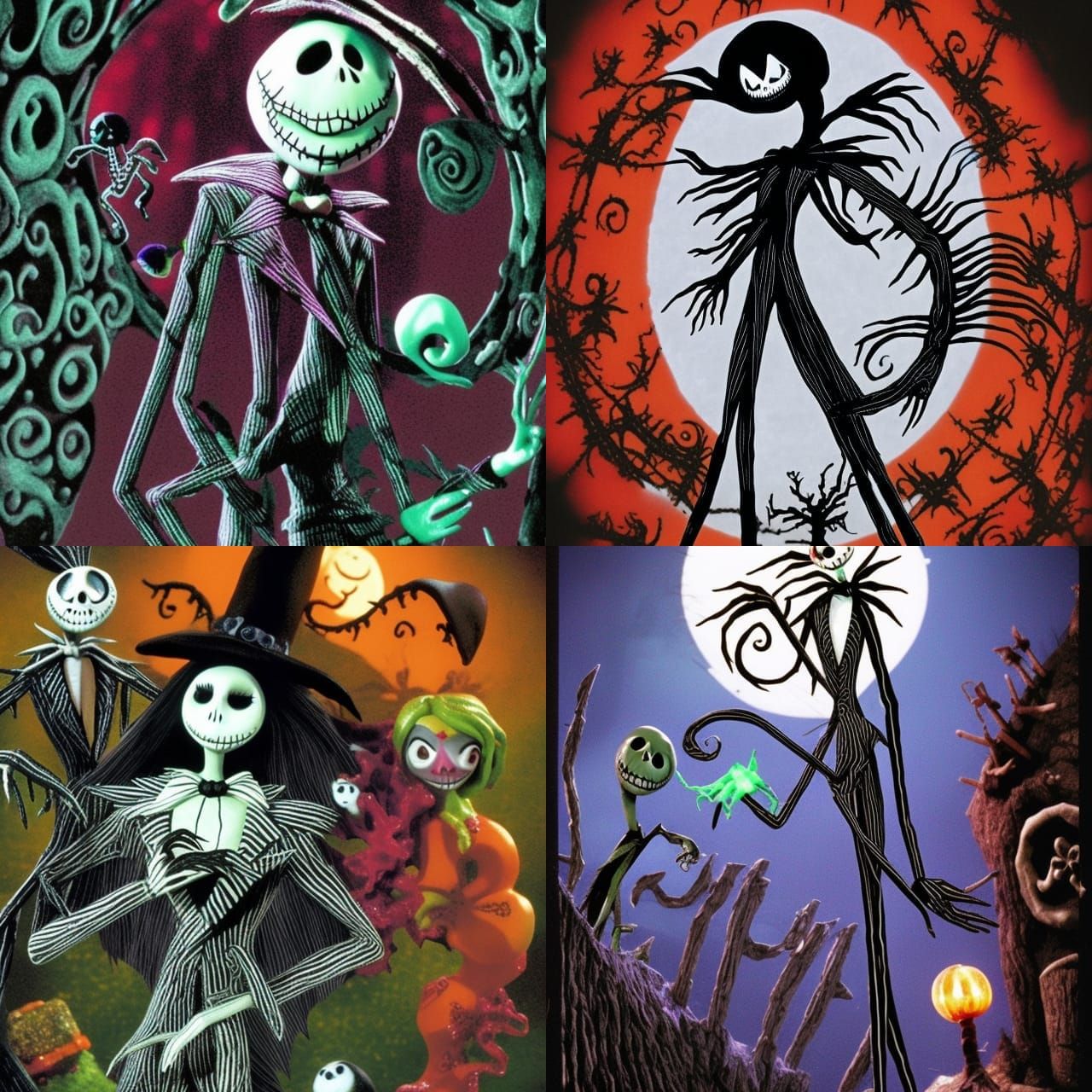 Nightmare Before Christmas AI Image