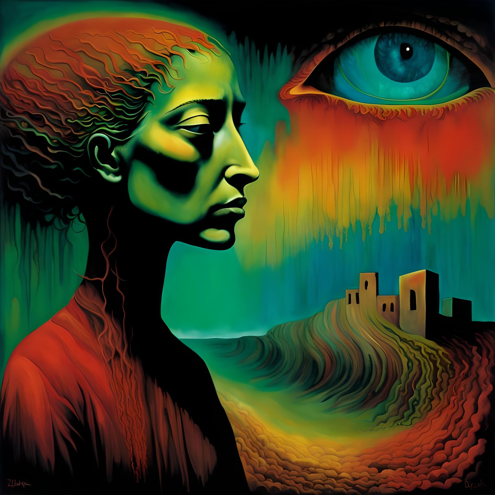 Monochromatic Inner World Consciousness and Archetypal Dream...