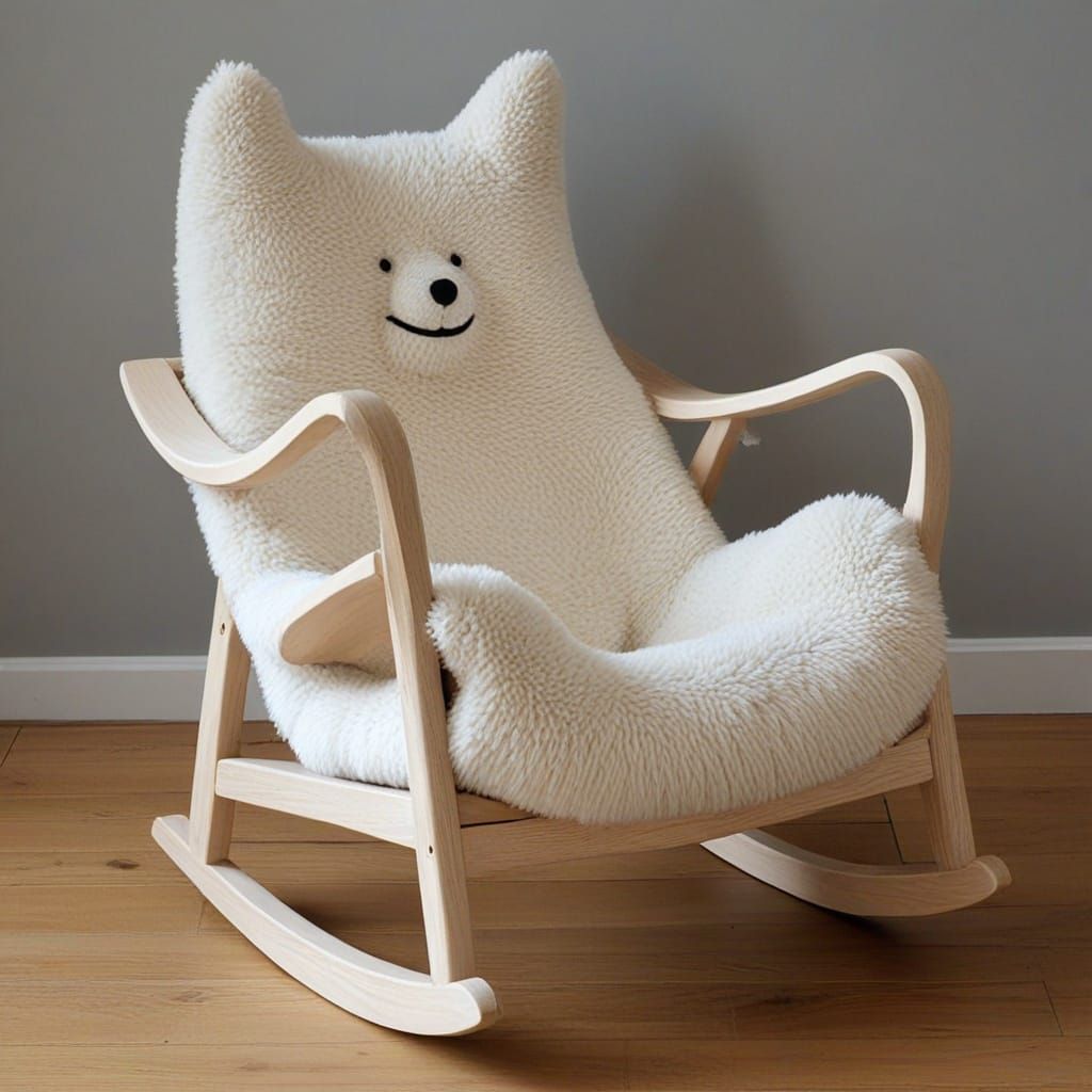 Moomin Inspired Rocking Chair Design