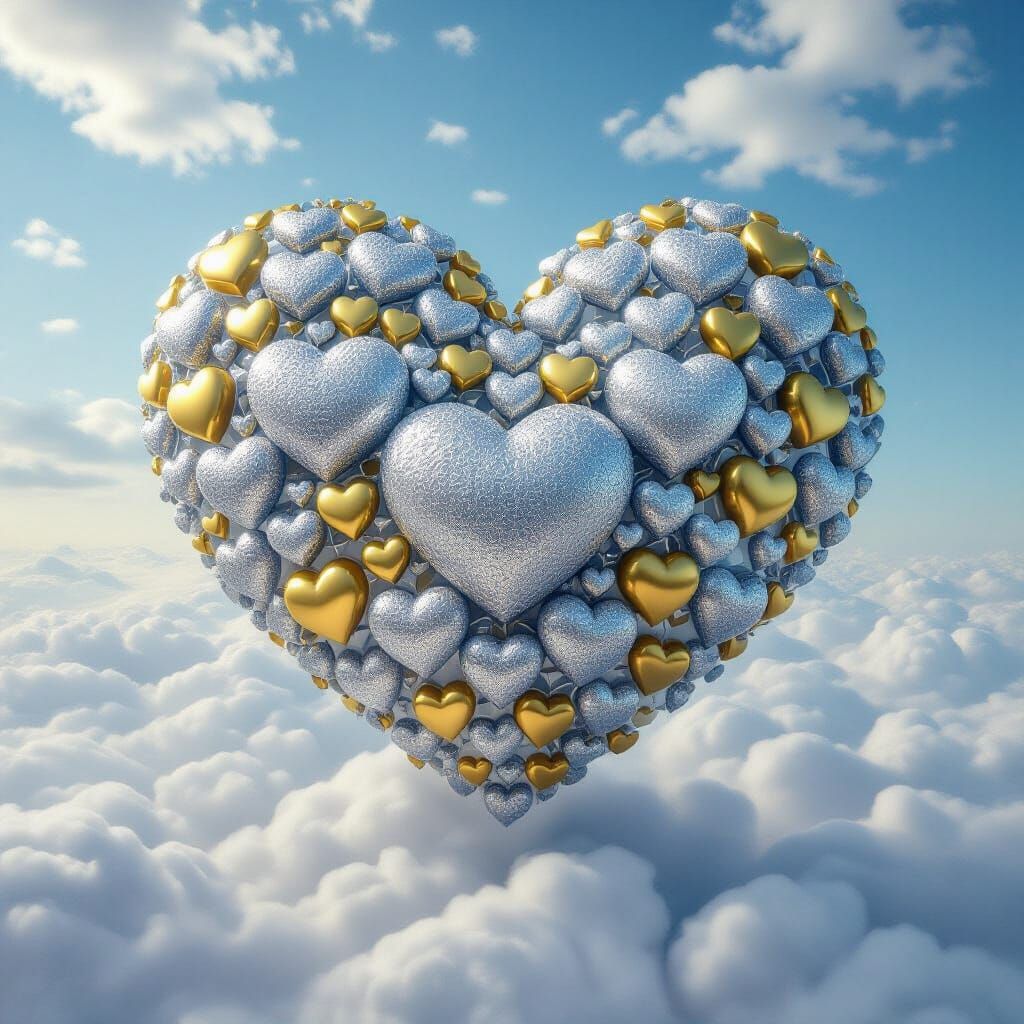 Clouds of Silver Hearts of Gold