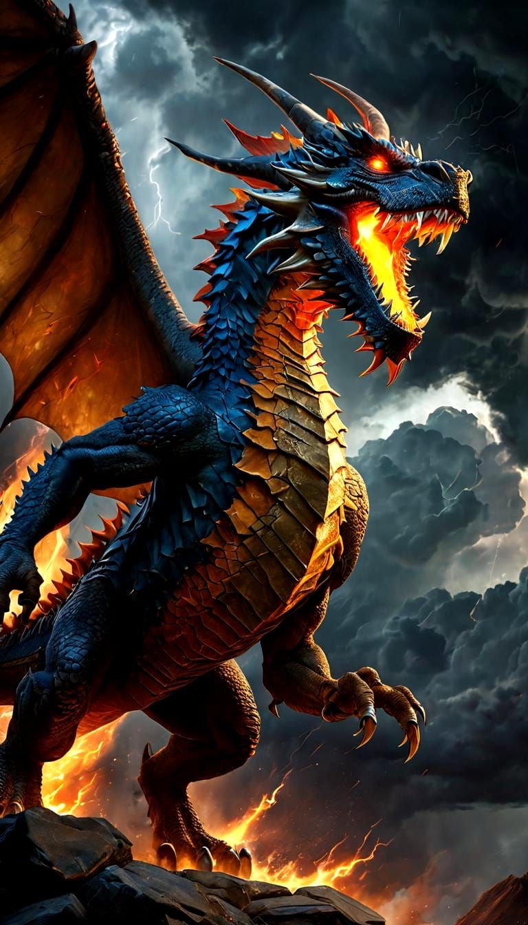 Meleys the Red Dragon Ignites the Sky