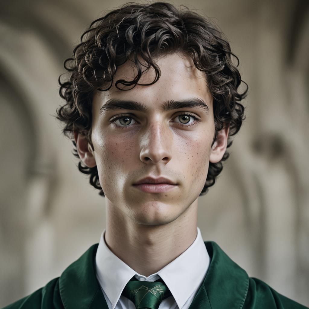 Theodore Nott Portrait in Steve McCurry Style