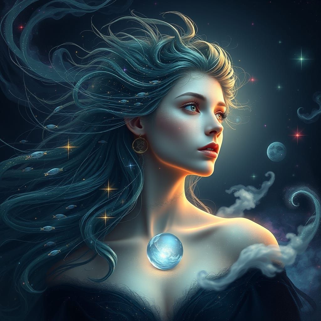 Gray-Silver hair