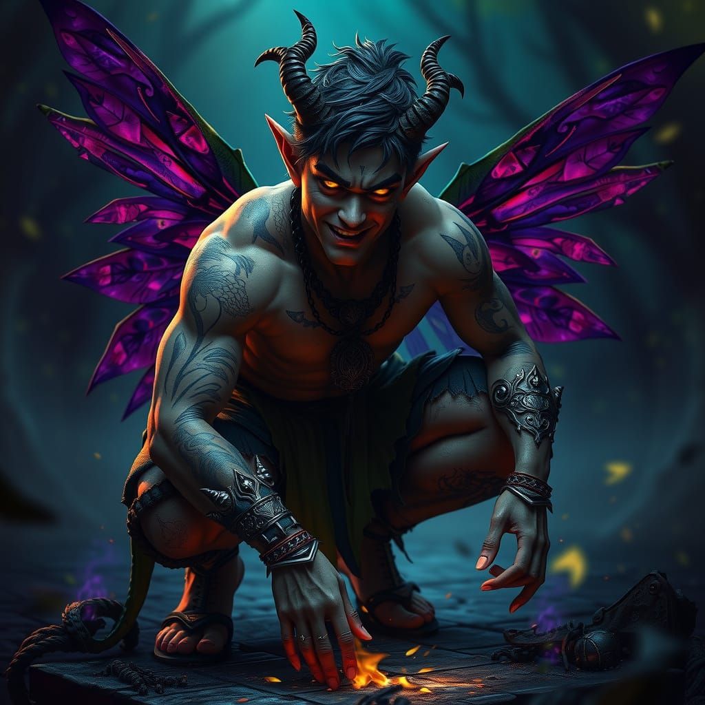 Eldritch Fae in Dark Fantasy