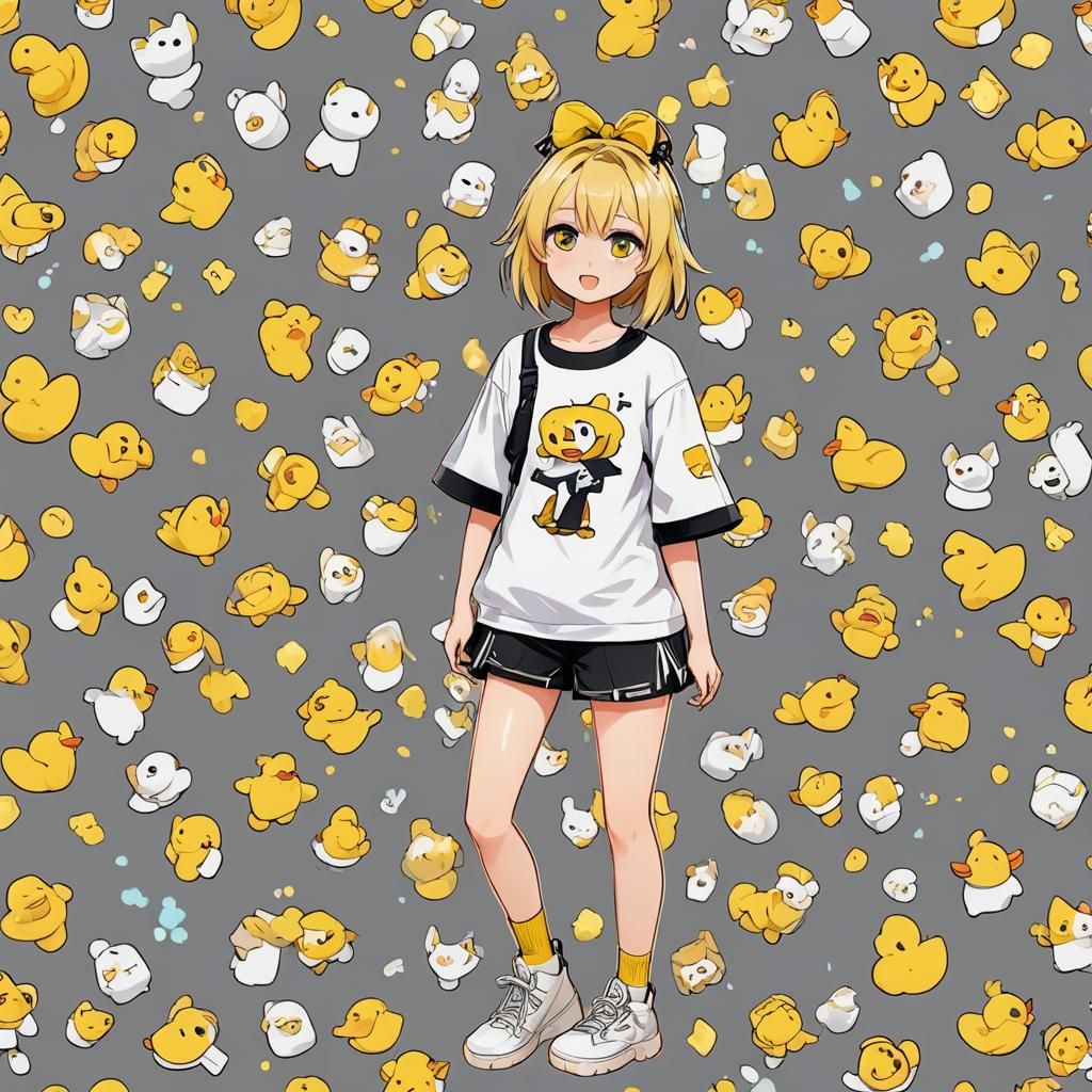 Kawaii Roblox Avatar in Anime Style