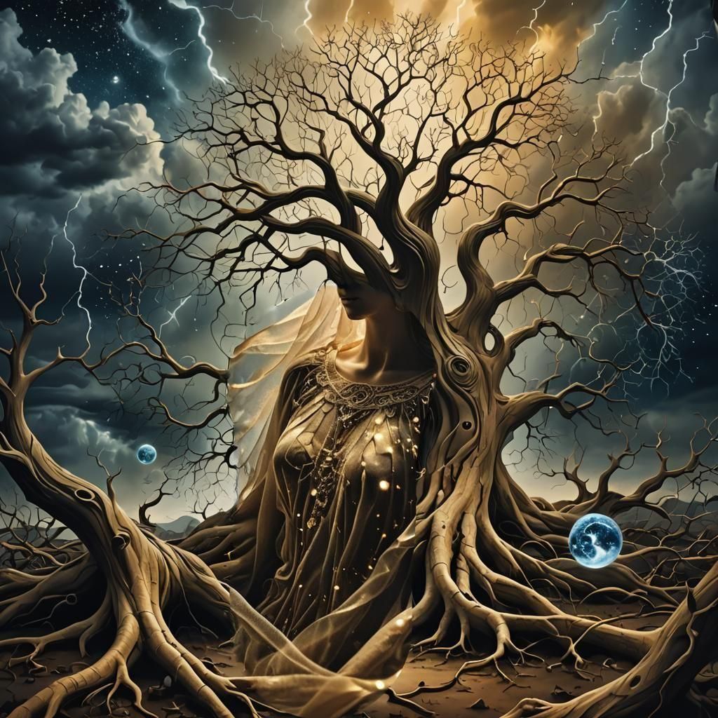 Surreal Shapes Inspired by Redemption Under Divine Light