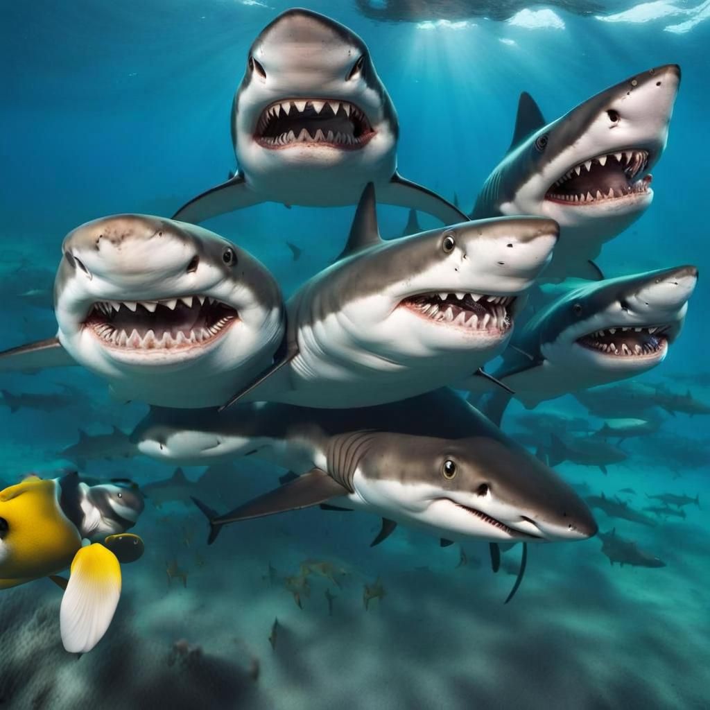 Colorful Coral Reef Underwater Scene