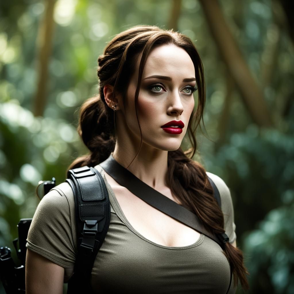 Kat Dennings as Lara Croft: Tomb Raider (series)