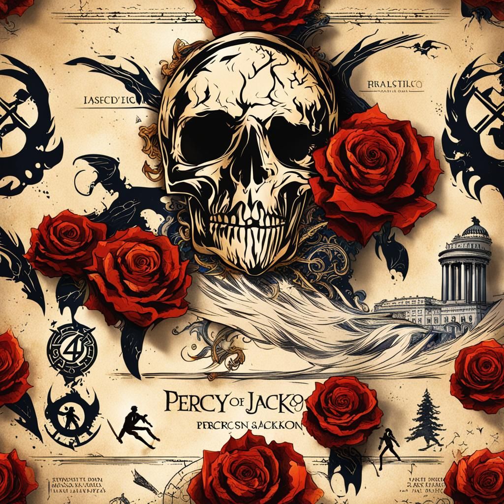 Percy Jackson AI Image